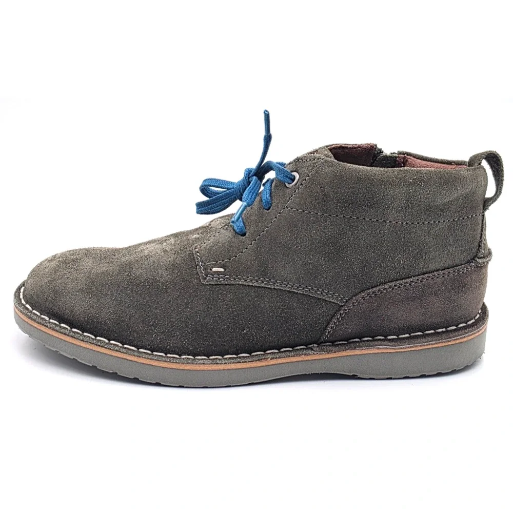 Florsheim Navigator Chukka Boys Casual Shoes Green Lace Up Size 7 M